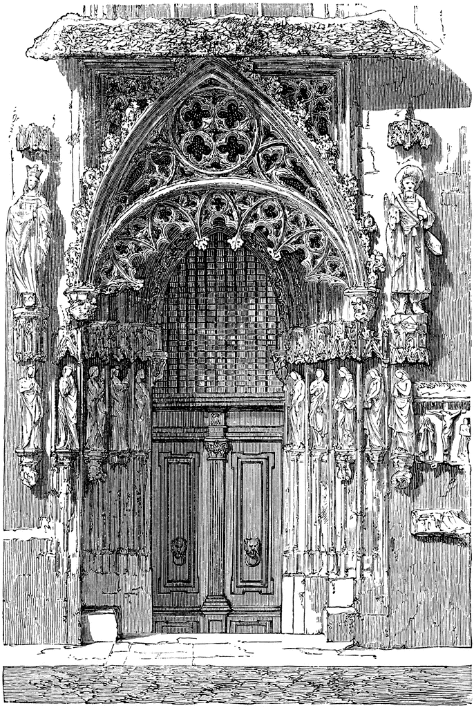 gothic door
