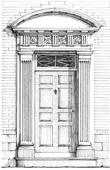 classical doorway